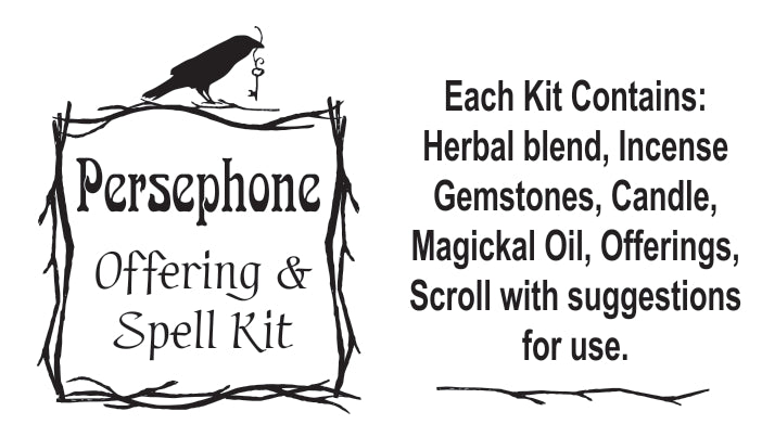 Persephone Offering & Spell Kit