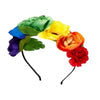 Rainbow Flower Headband