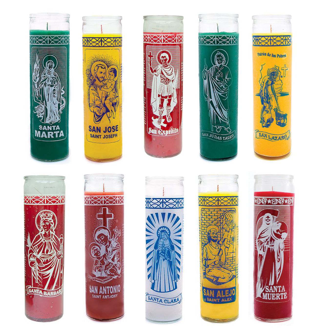 7 Day Saint Candles