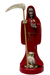 Santa Muerte Fixed Statue 6-7" Red