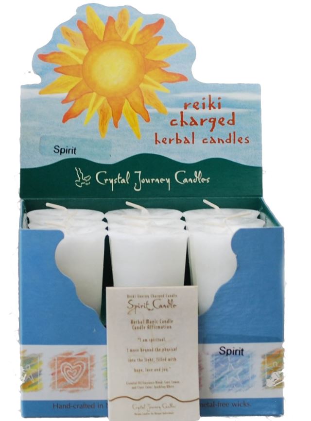 Spirit Herbal Votive Candle (Bright White)