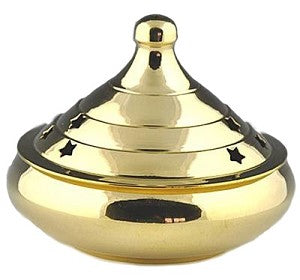 Temple Brass Burner 4"